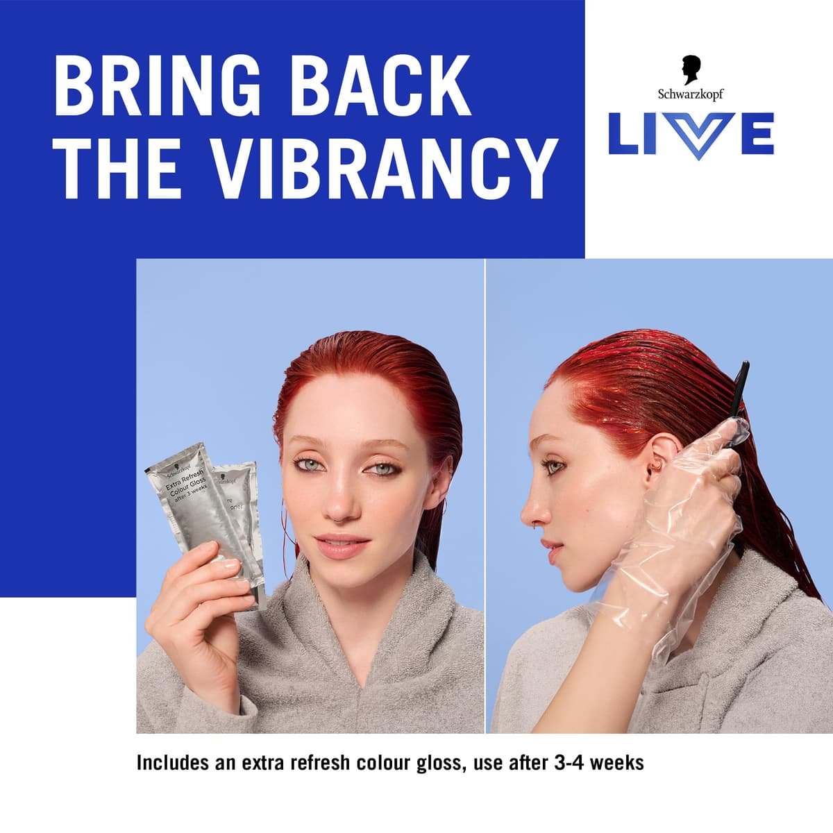 Schwarzkopf LIVE Intense Colour B11 Frosty Blonde, Long-lasting Permanent Blonde Hair Dye, For Lighter Hair, With Extra No-Brassiness Gloss — view 10