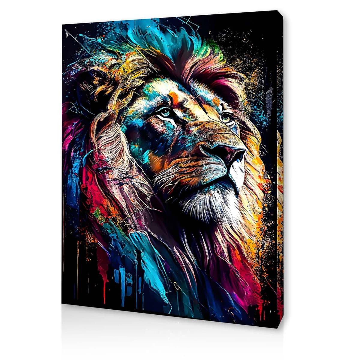Canvas Wall Art Framed – Cozy Neutral Candle Lights Artwork, Soft Winter Hygge Style Wall Decor for Bedroom, Living Room, Hallway or Entryway Home Decoration, with Hooks and Nails, 12x16 Inch 02 — view 15