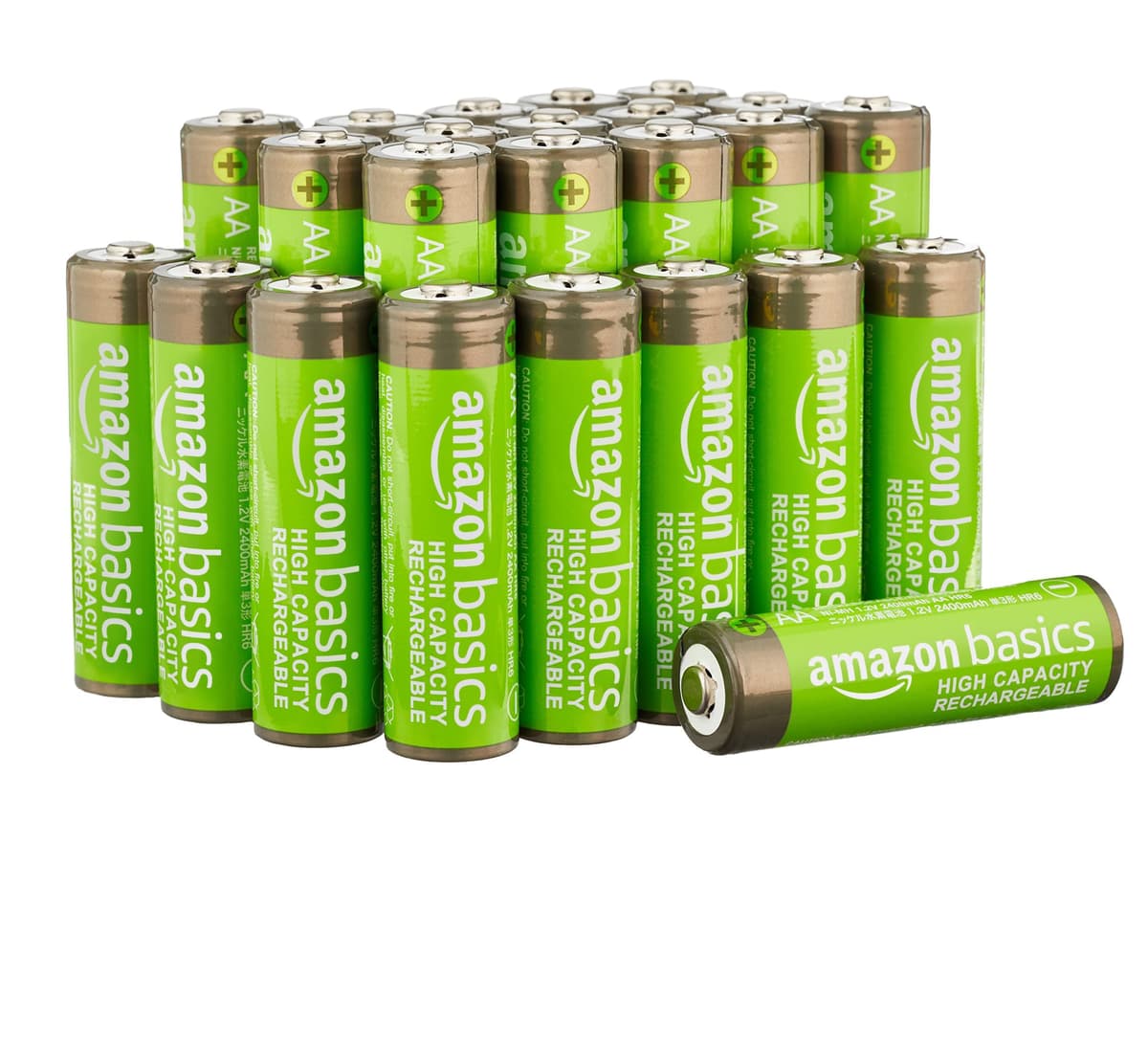 Amazon Basics paquete de 4 pilas AAA NiMH recargables de alta capacidad, 850 mAh, 1,2 V, se recargan hasta 500 veces, precargadas — view 15