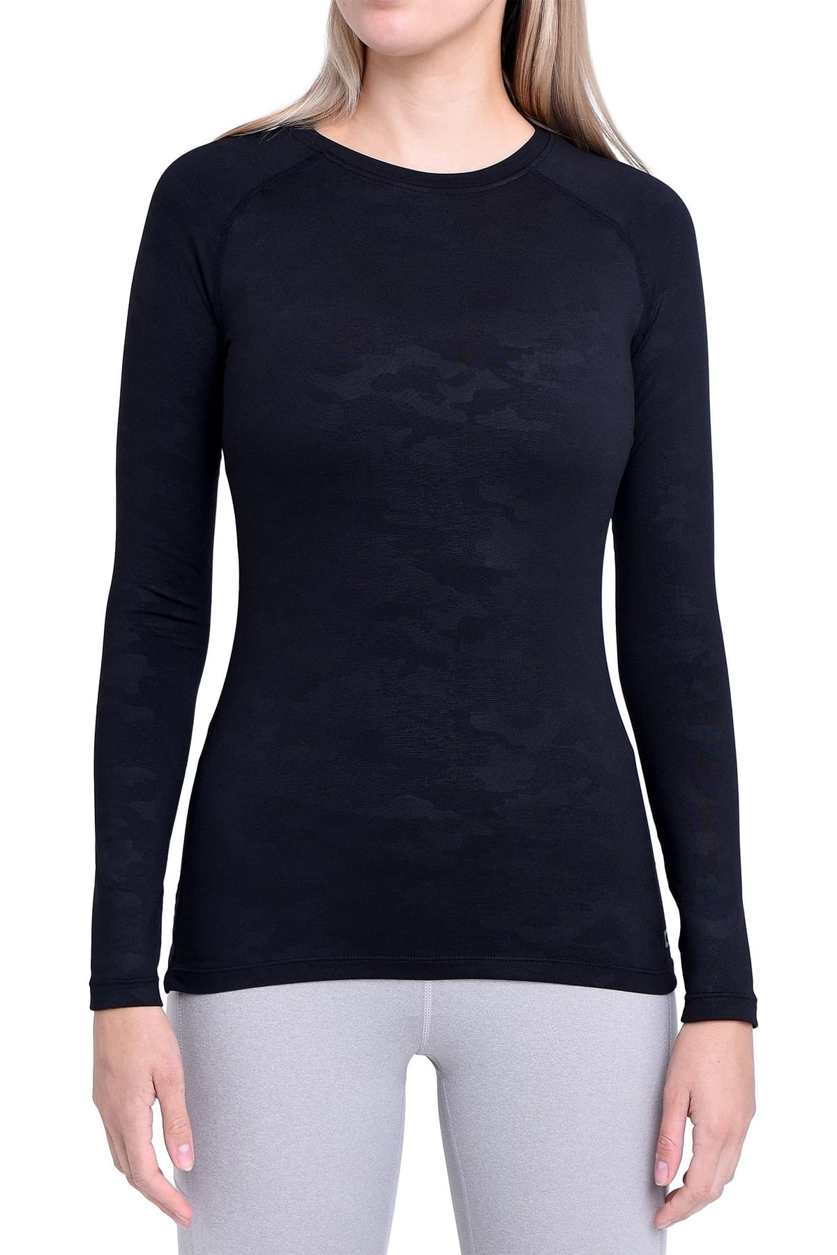 TCA Camiseta Termica Mujer Ajustada - Camiseta Térmica Mujer Manga Larga con Tecnología SuperThermal - Camisetas Termicas Compresión de Manga Larga para Running Gym Ciclismo — view 8