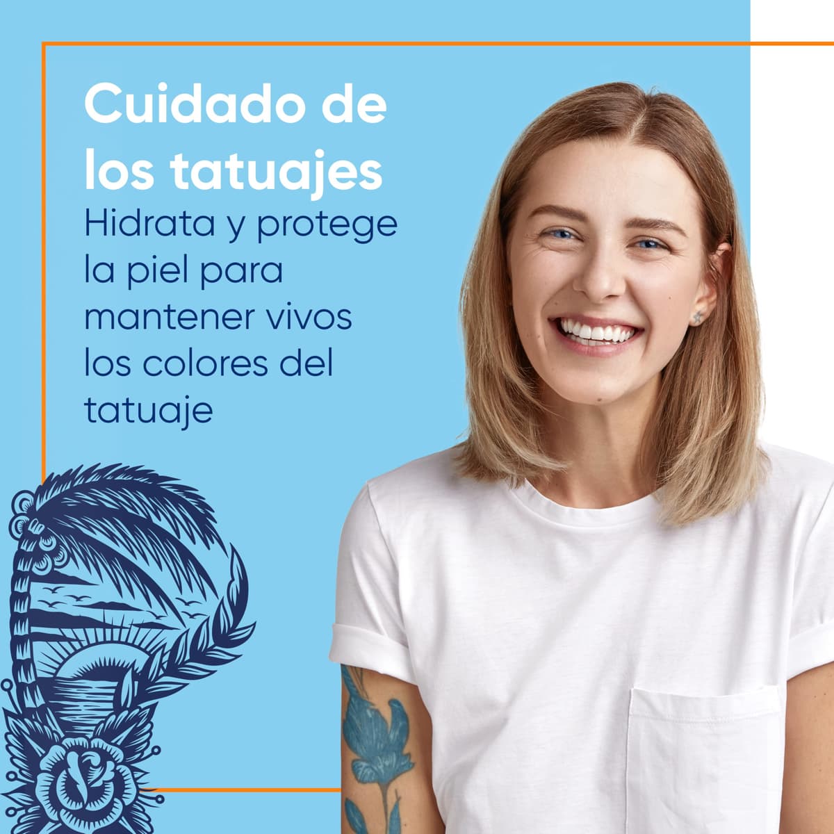 Bepanthol Tattoo Crema Solar 50, Proteccion Solar para Tatuajes SPF50, 50 ml — view 6