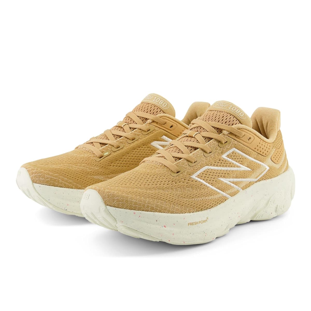 New Balance Fresh Foam X 1080 V14 - Tenis de Correr para Hombre, Clementina/Angora/Cemento Negro — view 67