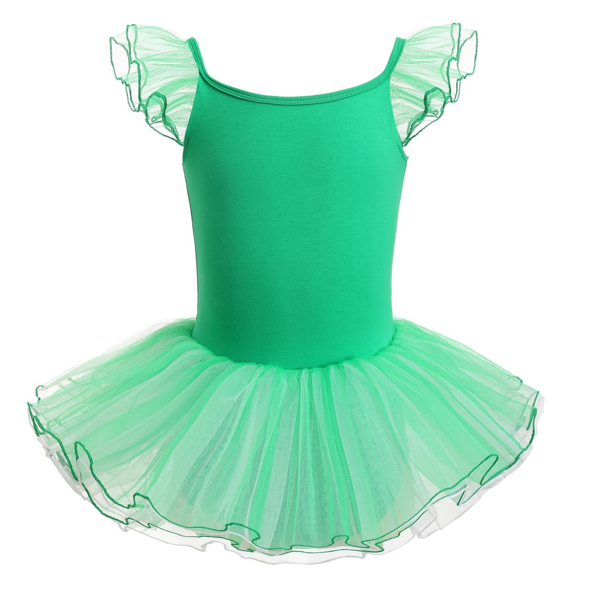 HIPPOSEUS Niña Tutu Vestidos de Ballet Maillot de Danza Gimnasia Leotardo Body Clásico para Niñas Body Traje de Baile,Y-04WDM — view 8