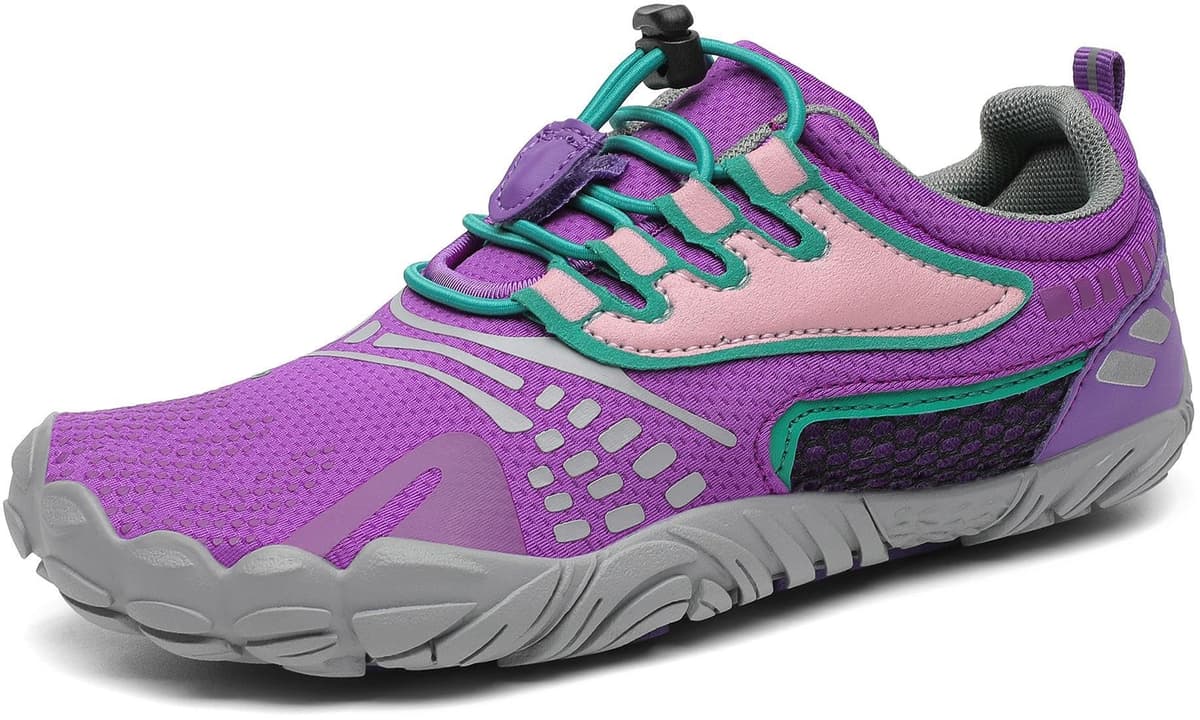 SAGUARO Minimalistas Barefoot Zapatillas de Trail Running Niños Zapatillas de Deporte Transpirables para Exterior Interior — view 17