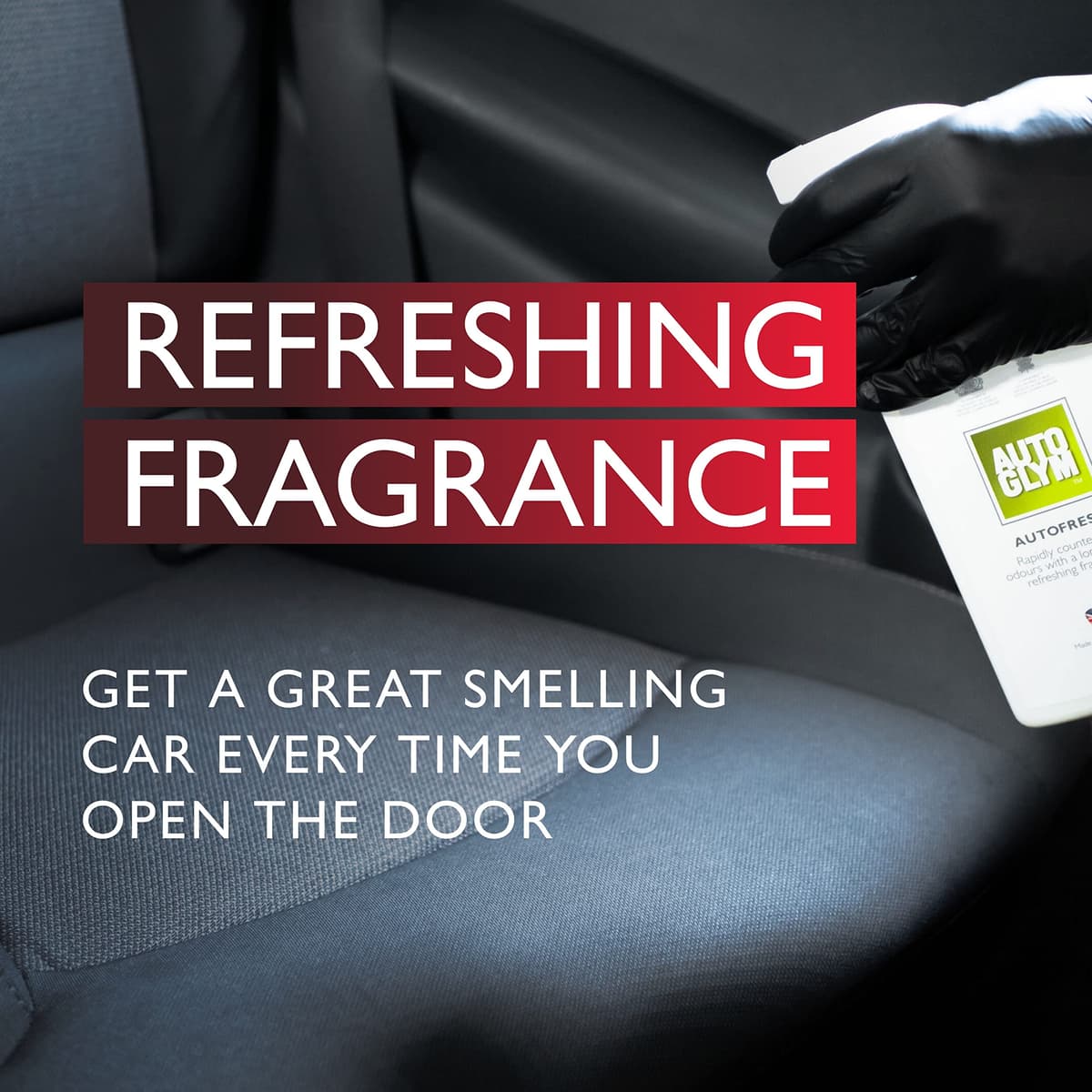Autoglym Autofresh Car Air Freshener Spray, 500ml - Citrus Scented for Long Lasting Freshness on Car Carpets, Trim or Fabrics — view 4