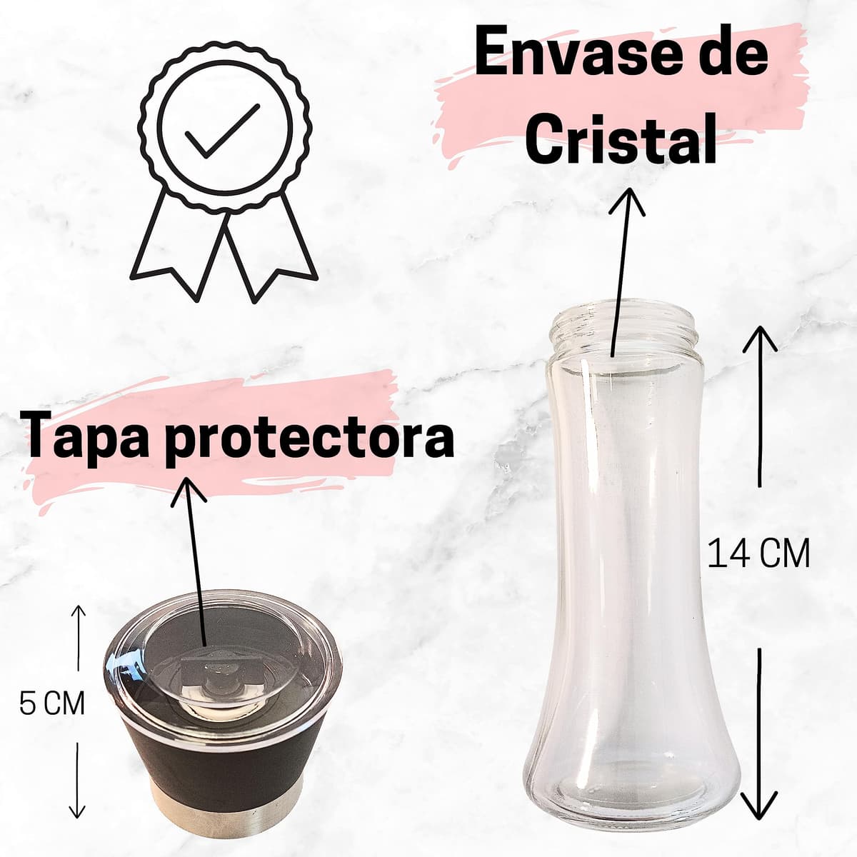 Sal Del Himalaya Negra -Kala Namak- En Molinillo. 100% Natural, Organico, Sin Aditivos, Sin Refinado. Para Sazonar Y Condimentar. (Sal Negra Del Himalaya) — view 4