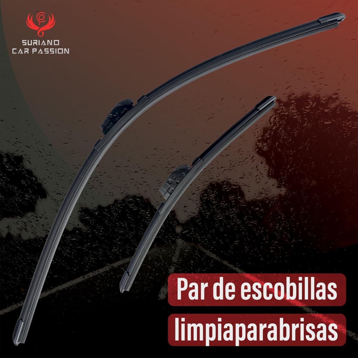 Limpiaparabrisas Coche Compatible con HONDA CIVIC (no modelo 3 puertas) 01/2006-08/2011 Escobillas delanteras 70 55 cm - Set nuevo Aero Flat — view 2