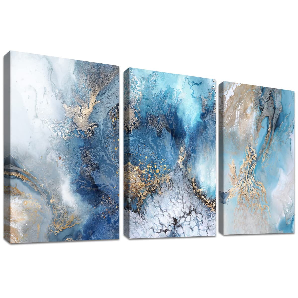 3 Panels Black White Canvas Wall Art Love Home Motivational Quotes Painting on Canvas Print Picture for Living Room Hallway Stairs Bedroom Bathroom Wall Decor Ready To Hang 90x40cm(12"x16"x3pcs) — view 37