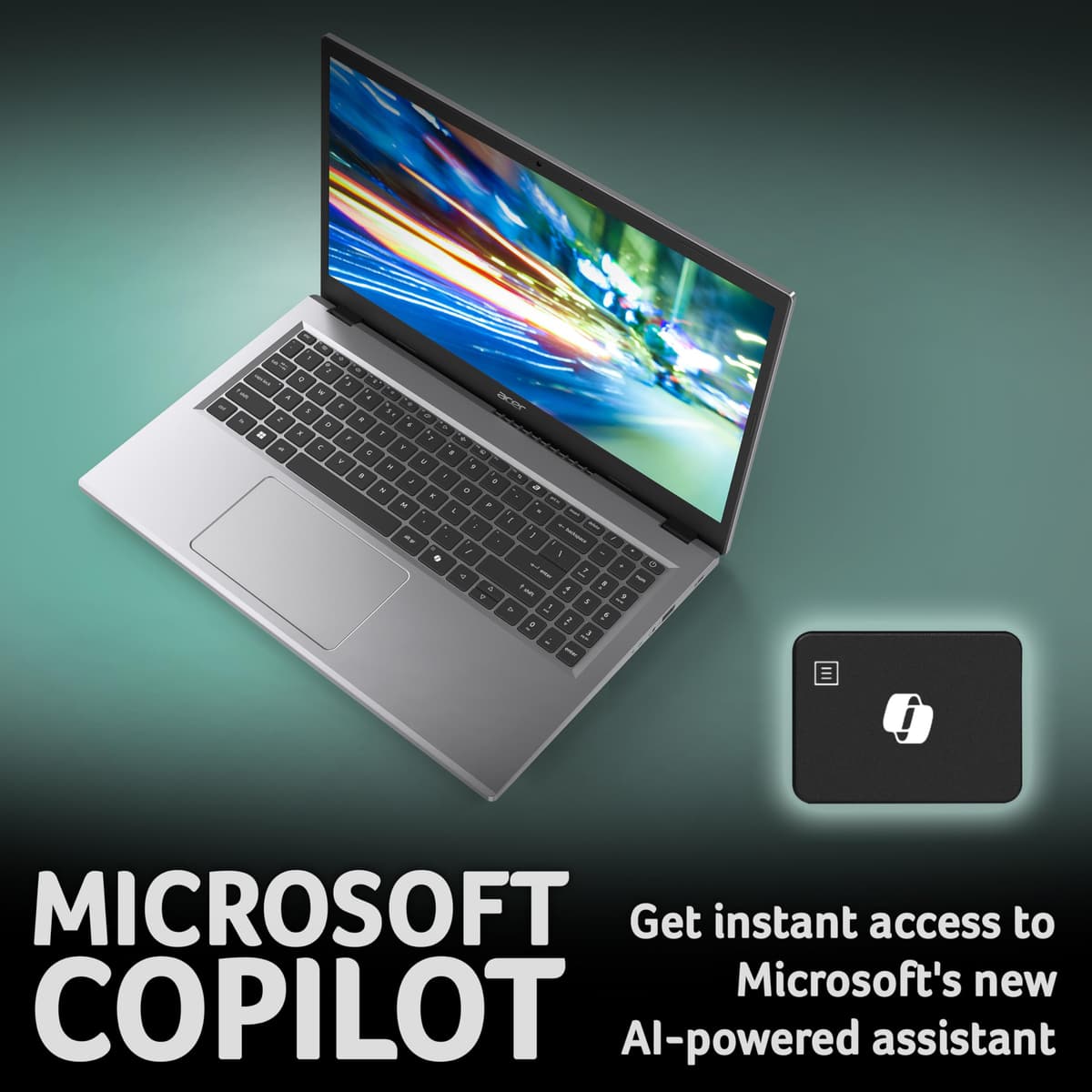 acer Aspire Go 15 AG15-32P Laptop - Intel N150, 8GB, 128GB UFS, Integrated Graphics, 15.6" Full HD, Windows 11, Silver — view 5