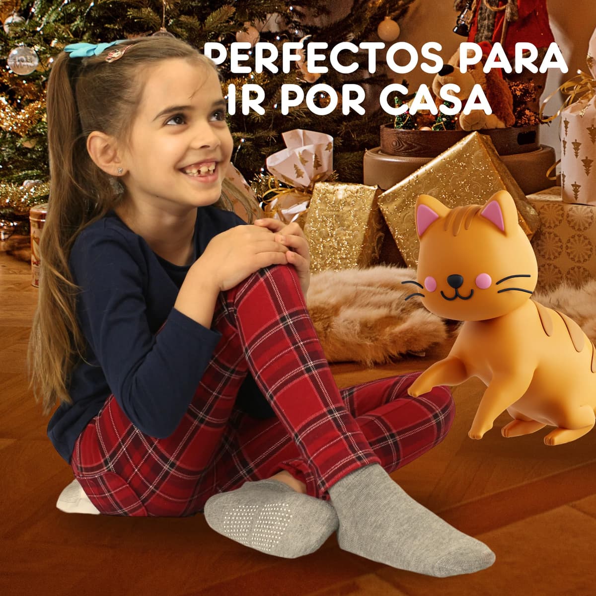 POPYS® Calcetines antideslizantes de Algodón para Niños Multicolor | Calcetines para Niños y Niñas para todo tipo de actividades — view 6