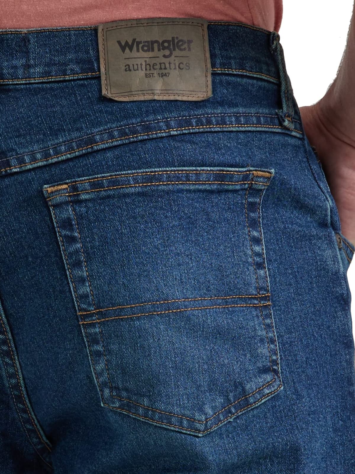 Wrangler Authentics Men's Classic 5-Pocket Relaxed Fit Flex Jean — view 58