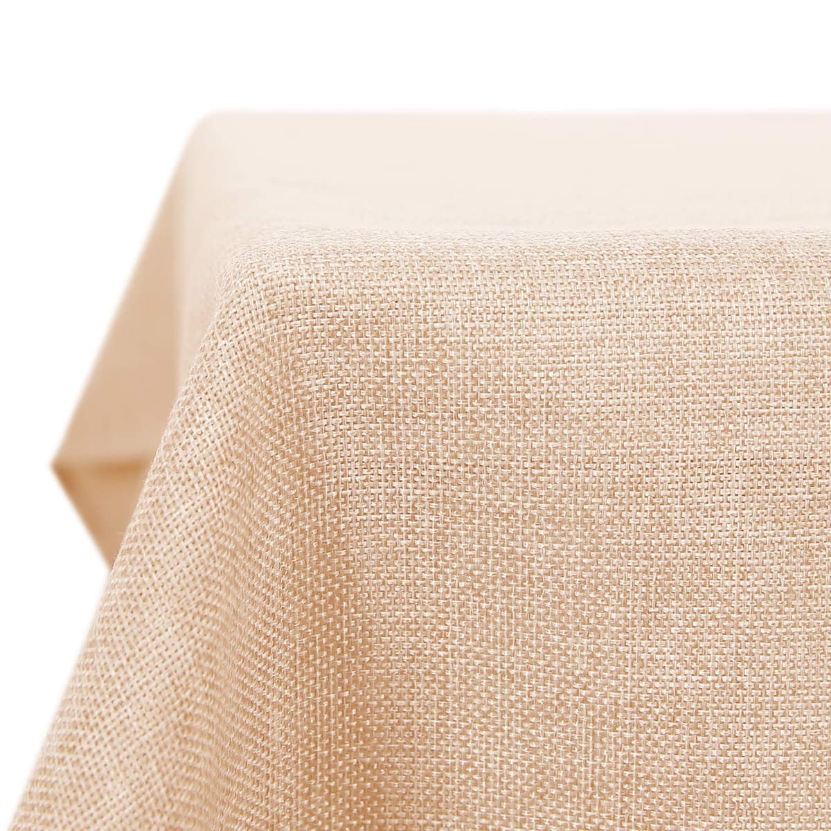 Deconovo Mantel Mesa Rectangular para Comedor Cocina o Salón Efecto Lino 130 x 200 cm Color Lino — view 16