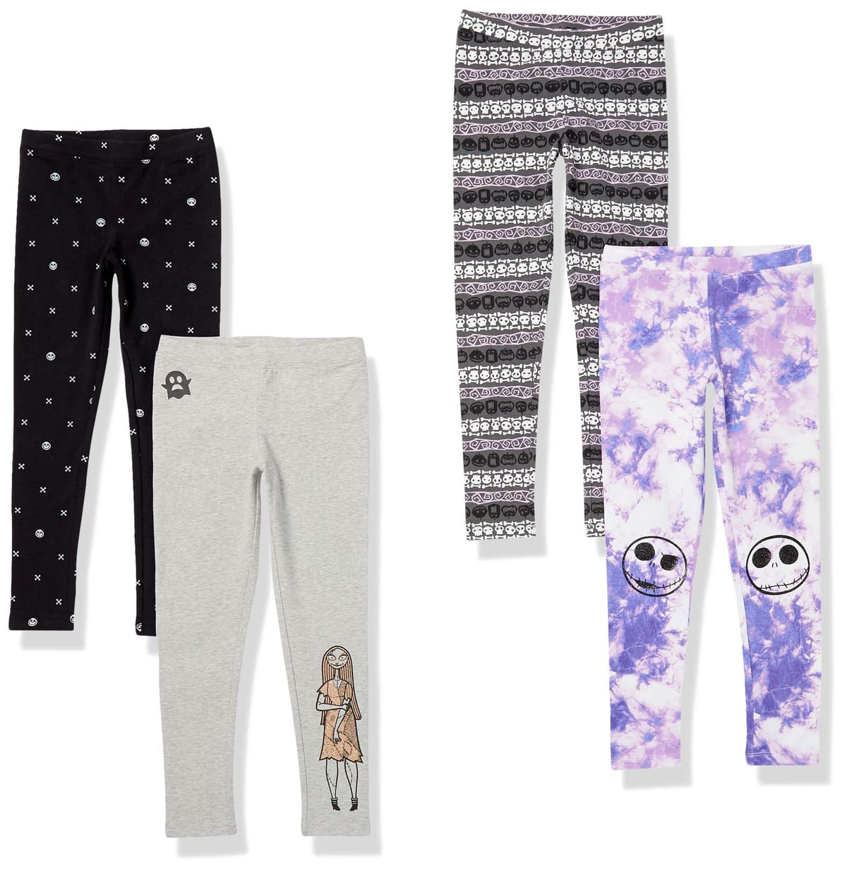Amazon Essentials Disney | Marvel | Star Wars | Frozen | Princess Girls and Toddlers' Leggings, Multipacks