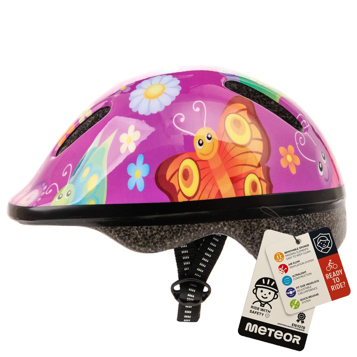 Casco Bicicleta para Niñas y Niños - Helmet Infantil de Bici para Ciclismo MTB Road Race Montaña BMX Carretera y Actividad Ciclista - Rolerskate Patines — view 37