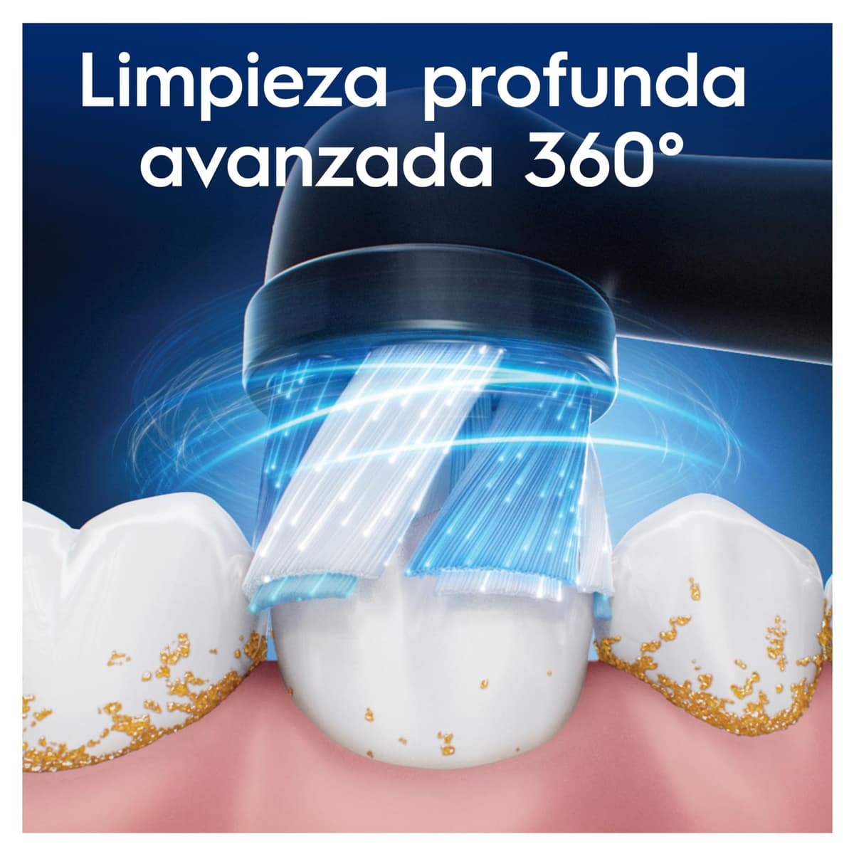 Oral-B Series iO Ultimate Clean Cabezales De Recambio Originales, Pack de 6 Recambios Negros Para Cepillos De Dientes Eléctricos Oral-B iO, Eliminación Profunda De La Placa Bacteriana — view 3