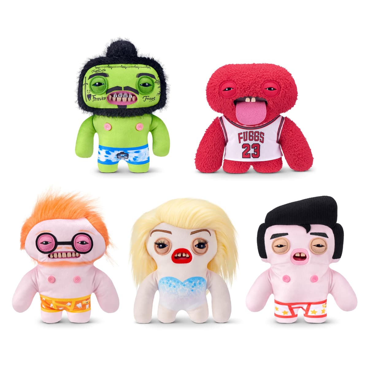Fuggler Fugg Stars Peluche 9" (Chunky McDunky) de ZURU – Monstruo Feo y Divertido con Dientes Humanos. Peluche Coleccionable para niños, Adolescentes, Adultos y Fans de Peluches. — view 3