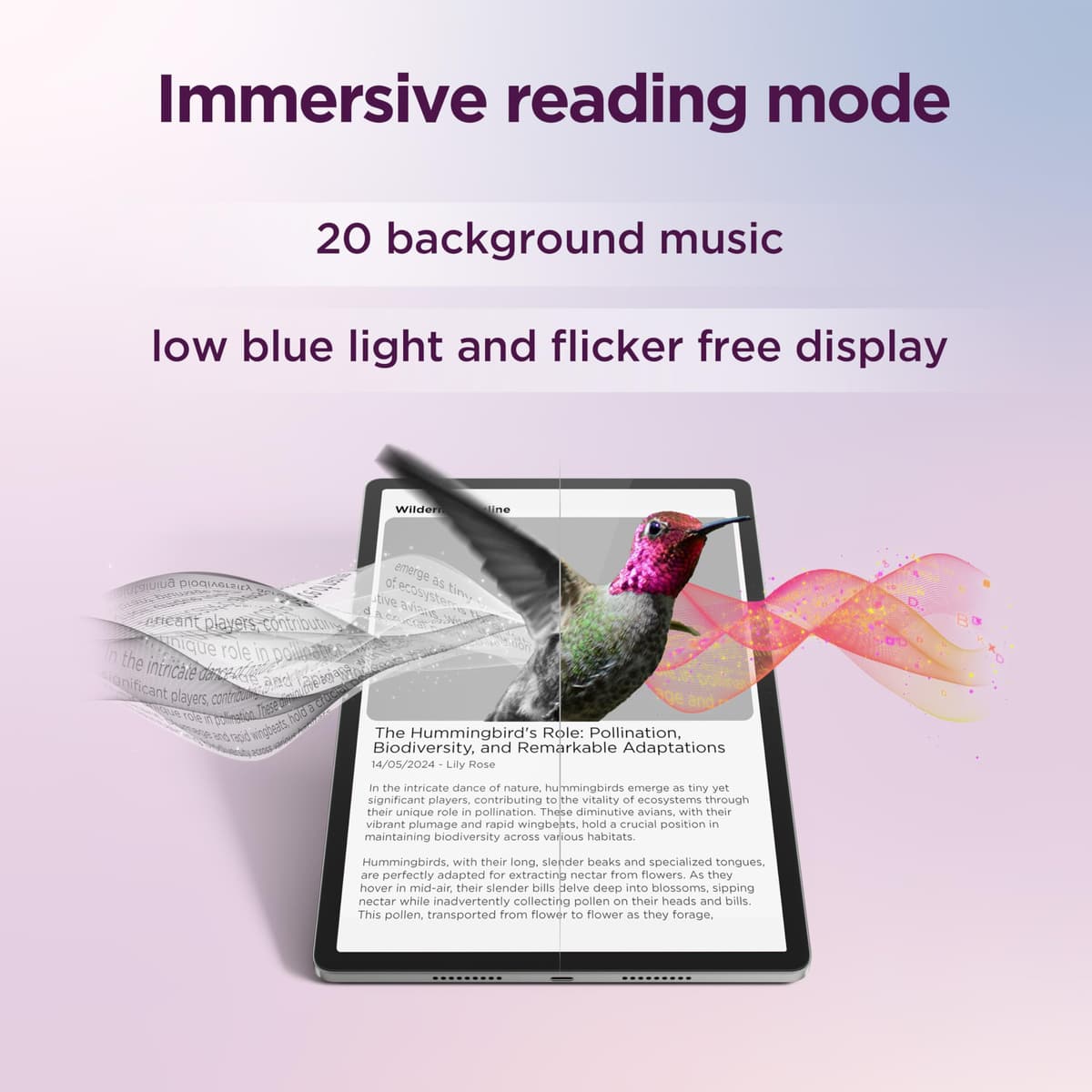 Lenovo Idea Tab Pro Android Tablet | 12.7 inch Full HD Display | MediaTek Dimensity 8300 | 256GB | Wi-Fi 6 | 8GB RAM | Luna Grey + Pen — view 6