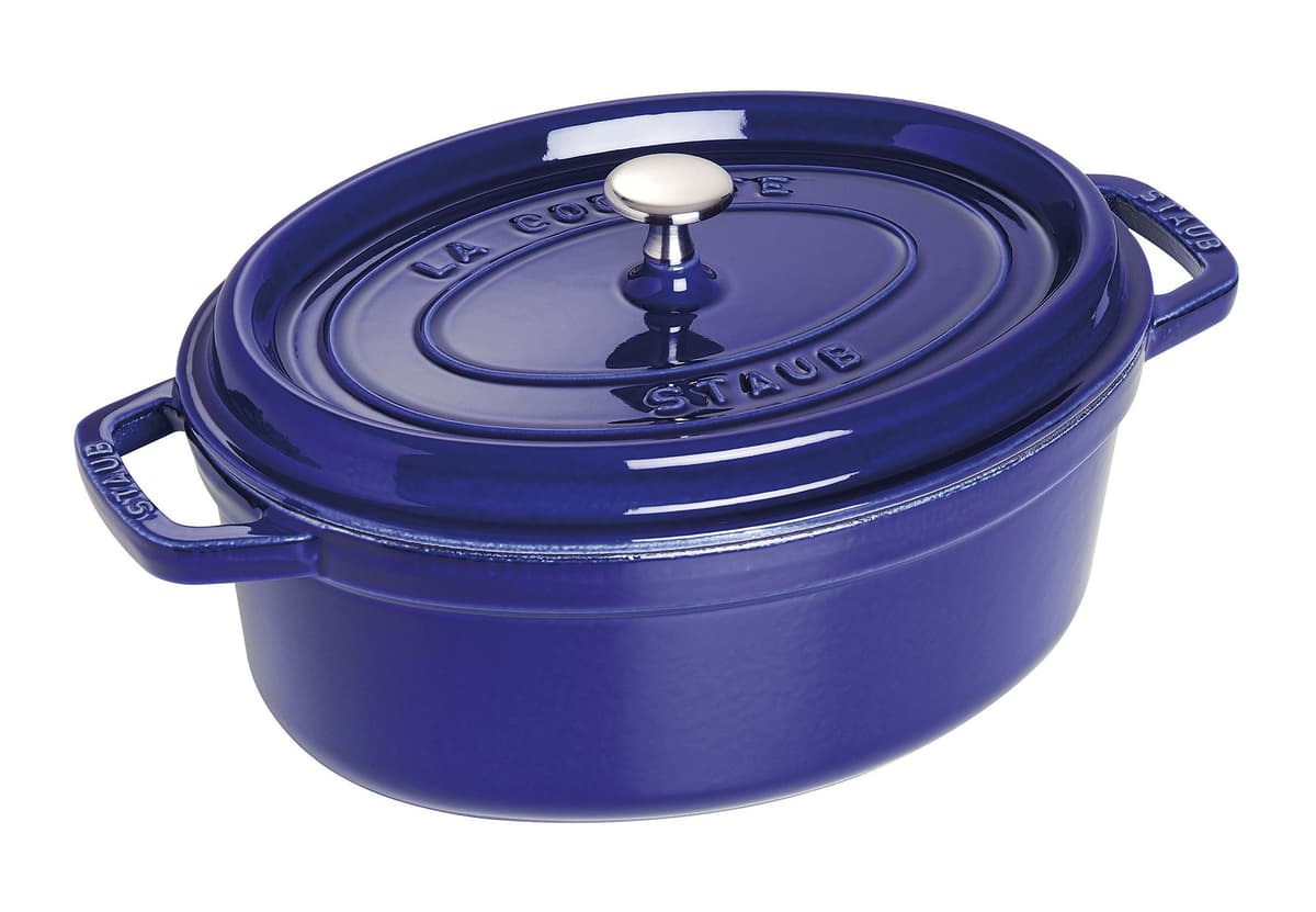 STAUB Cacerola/Cocotte de Hierro Fundido Ovalada, 17 cm, 1 L, Gris grafito — view 11