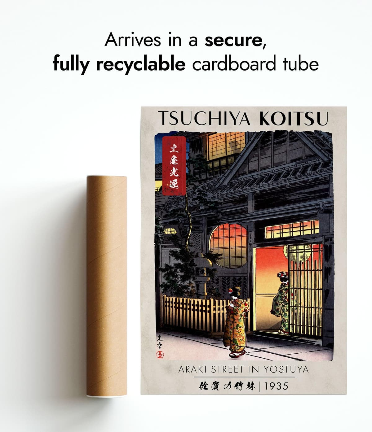 Spring In Arashiyama Japanese Woodblock Print, Modern Poster Japan Wall Art Exhibition Ukiyo-E Home Decor, Archival Matte, A4 (Print Only) - 29.7x21cm — view 13