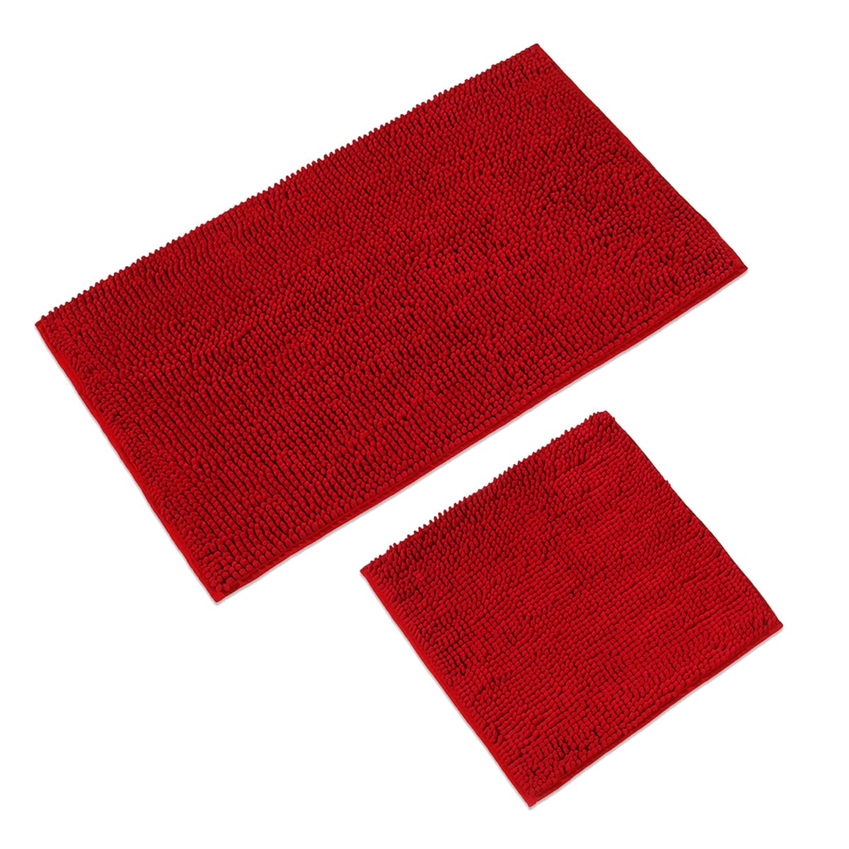 WohnDirect Alfombra Baño Gris 45x45cm • Alfombrilla baño Antideslizante y Lavable • Cómoda Y Súper Absorbente — view 30