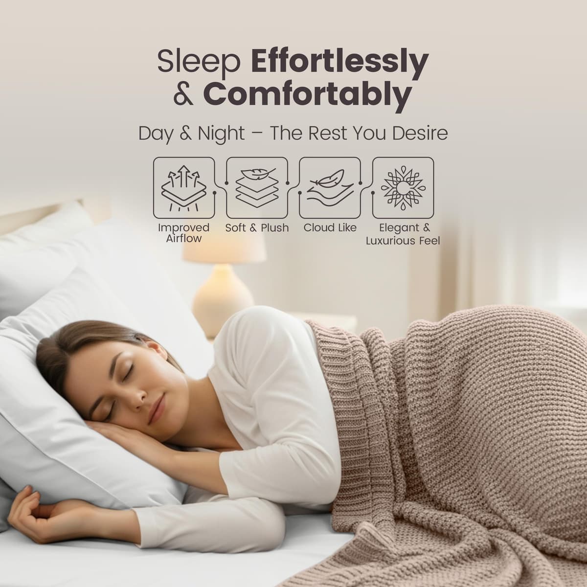 Utopia Bedding Fitted Sheet King, White - Deep Pocket 14 inch (35 cm) - Easy Care - OEKO-TEX Certified - Soft Brushed Microfibre Fabric - Shrinkage and Fade Resistant - Bottom Sheet — view 4