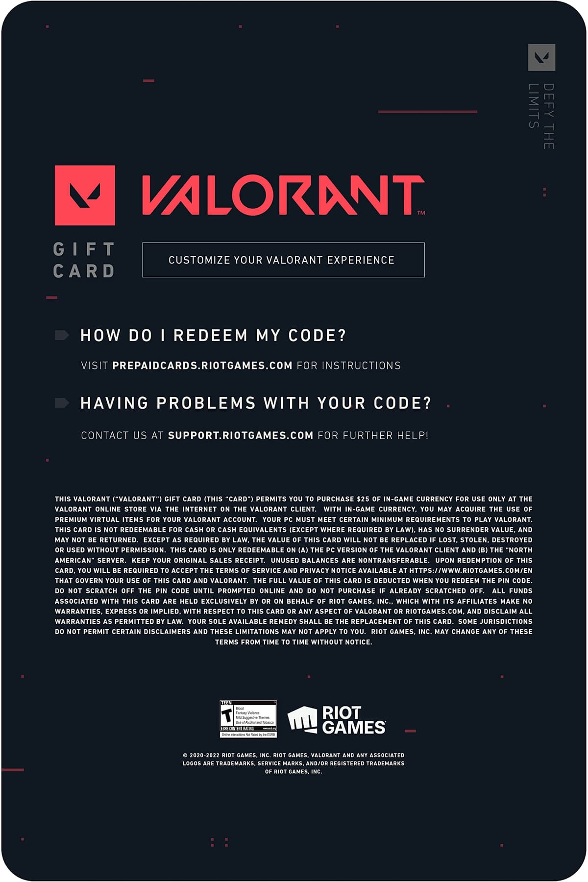 VALORANT USD $25 [Online Game Code] — view 2