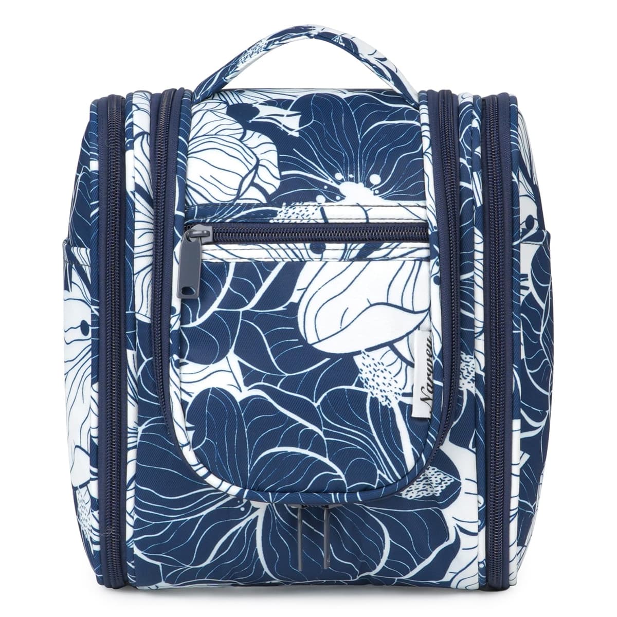 Narwey Neceser Mujer Bolsa de Aseo Colgante, Organizador de Maquillaje Neceser Viaje para Hombre y Mujer Accesorios de Viaje (moradoe(Grande)) — view 16