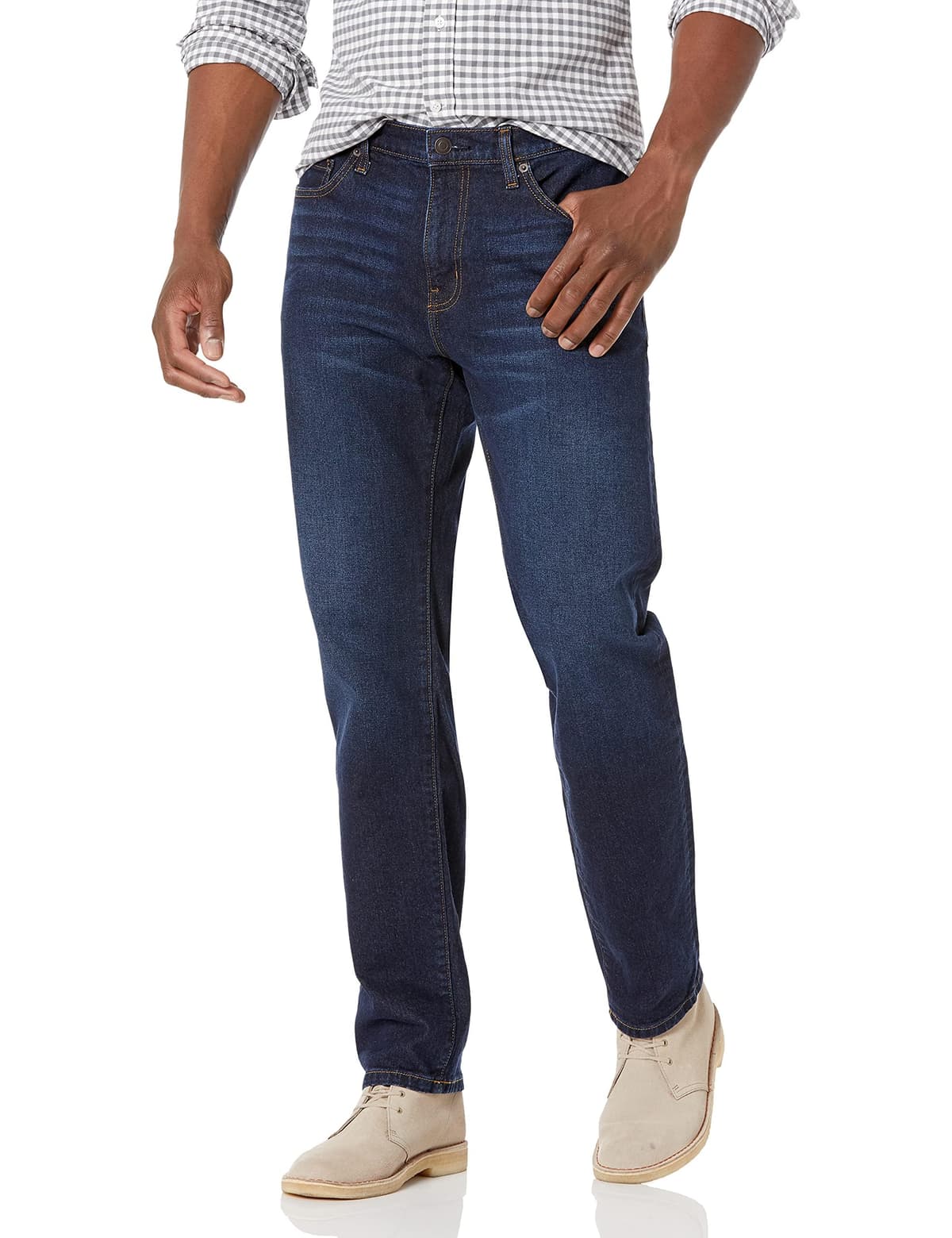 Amazon Essentials Men's Straight-Fit Stretch Jean - Discontinued Colours — view 16