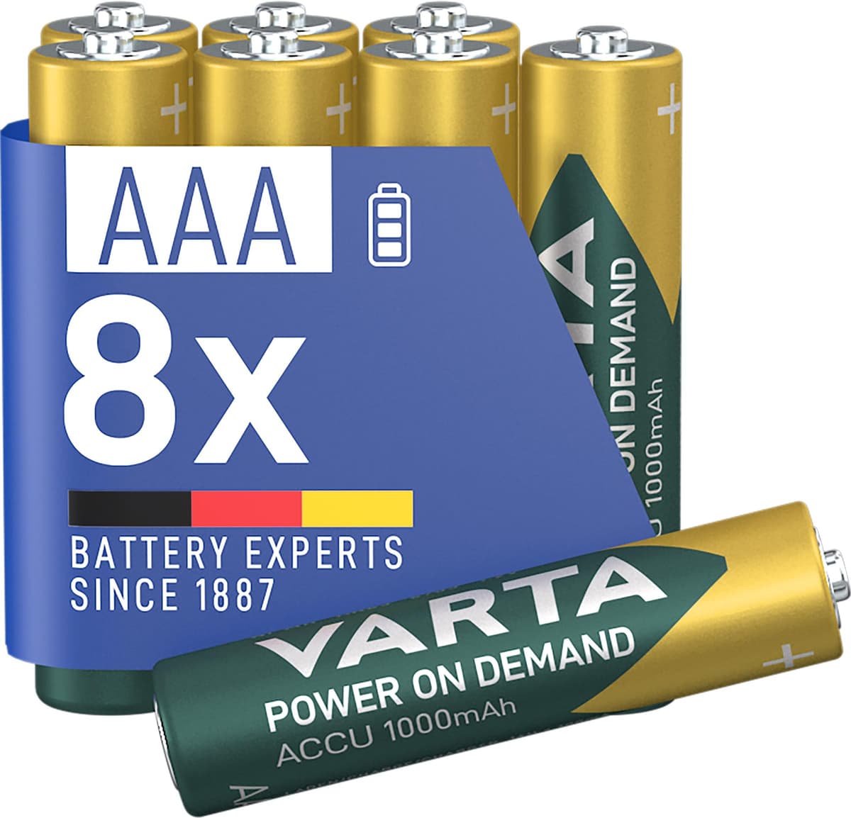 VARTA Power on Demand AA Mignon Batteries (40-pack, economy pack in environmentally-friendly packaging - smart, flexible and powerful - e.g. for computer accessories, Smart Home devices or torches) — view 14
