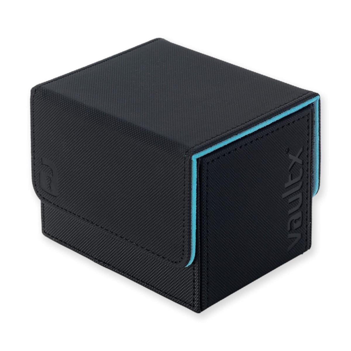 Vault X Caja para mazos de cartas coleccionables de carga lateral, 100+ cartas, material Exo-Tec de primera calidad, tapa magnética extraíble, MTG Commander, TCG (Negro/Amarillo) — view 14