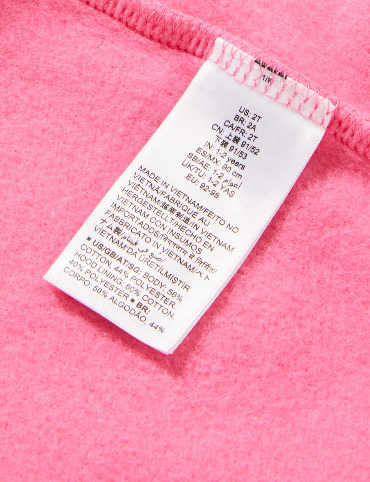 Amazon Essentials Niñas Sudadera de Forro Polar con Capucha y Cremallera — view 5