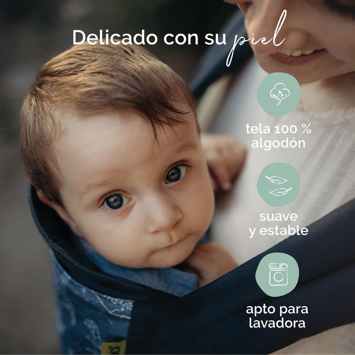 Boba X Mochila Portabebés, Porta Bebés Recién Nacidos y Niños Pequeños, Mochila de Porteo para Bebé, Marsupio de Bebé Ajustable, Portabebés Ergonómico, Portabebés para Peques de 3-20 kg — view 5