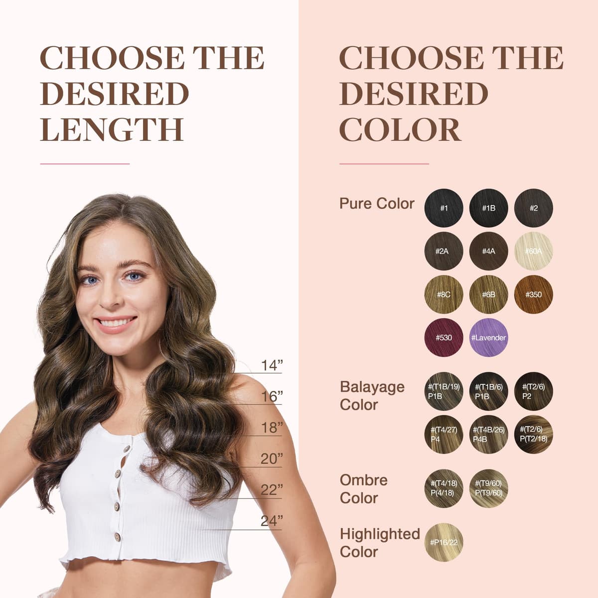 GOO GOO Clip in Hair Extensions Human Hair, 18inch 150g 9Pcs, #2 Dark Brown, Hair extensions for women, Human Hair Extensions Clip in — view 339