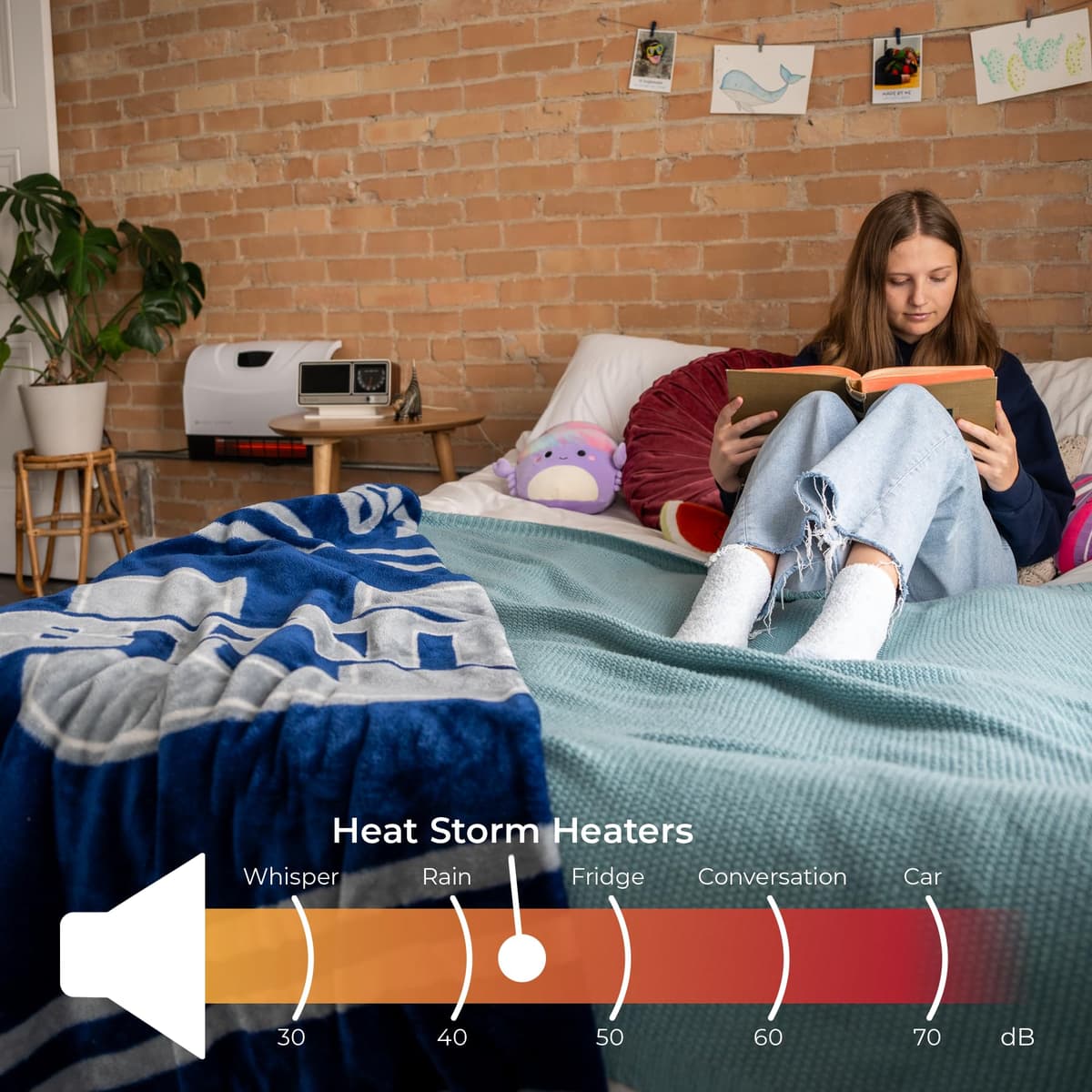 Heat Storm HS-1500-PHX-WIFI Infrared Heater, Wifi Wall Mounted — view 2