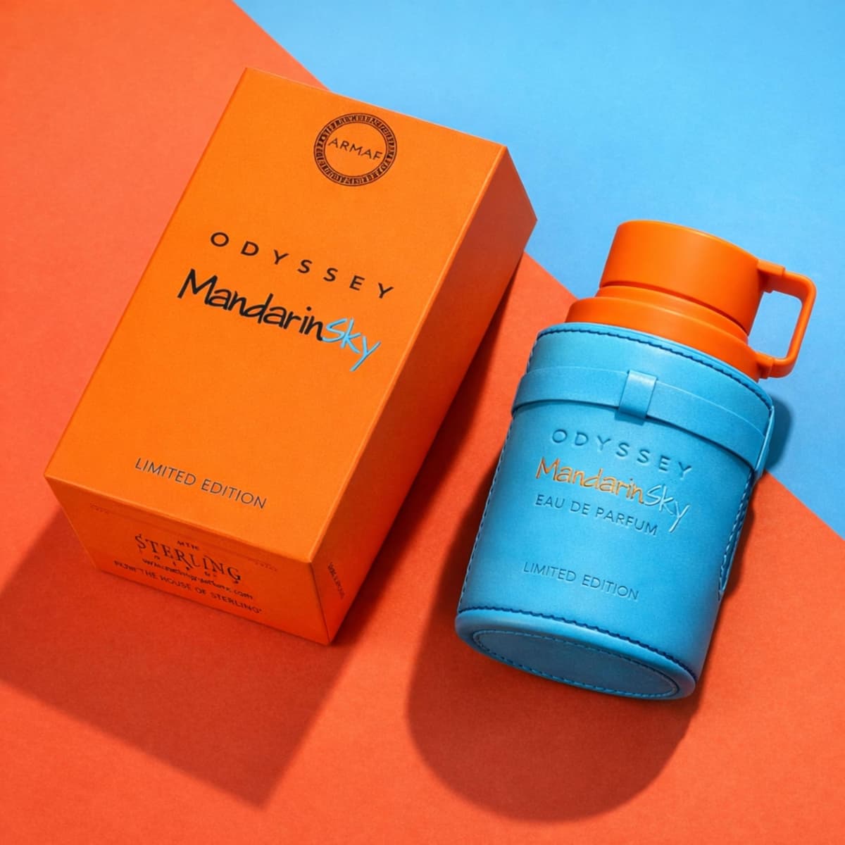 Odyssey Mandarin Sky - Armaf - Eau de Parfum Hombre - Perfume Cítrico Fresco con Mandarina - Fragancia Duradera Intensa - Edición Limitada - Pack Laborawi (1 x 100 ml) — view 3