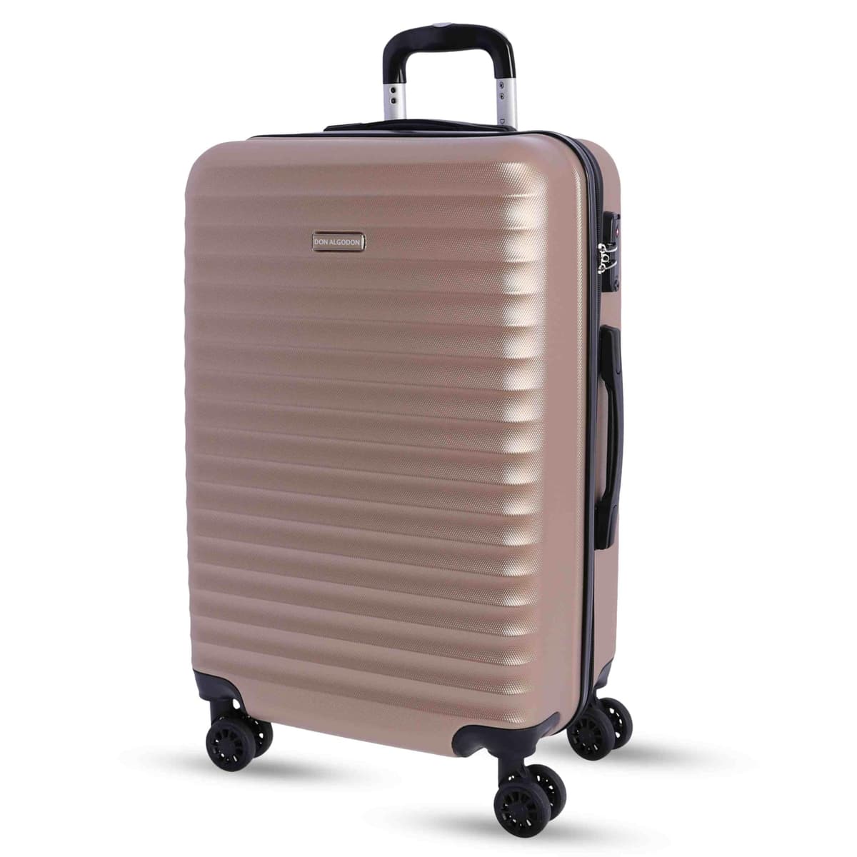 DON ALGODON Maleta Mediana 23 kg | Maleta de Viaje Rígida con 4 Ruedas Dobles 360º, Candado TSA y Asa Telescópica | Equipaje Resistente al Agua para Viajes en Avión — view 8