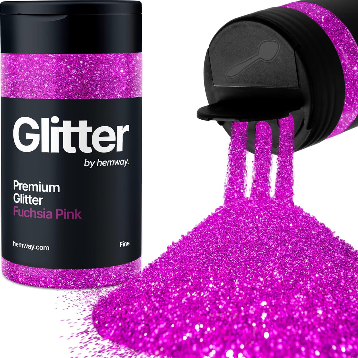 Light Rose Gold Glitter Shaker, 130g Ultrafine Glitter, Crafts 1/128" Metallic Flake Light Rose Gold Sequins, Resin & Epoxy Crafts, Decorating, Halloween, Christmas Nail, Face, Hemway — view 80