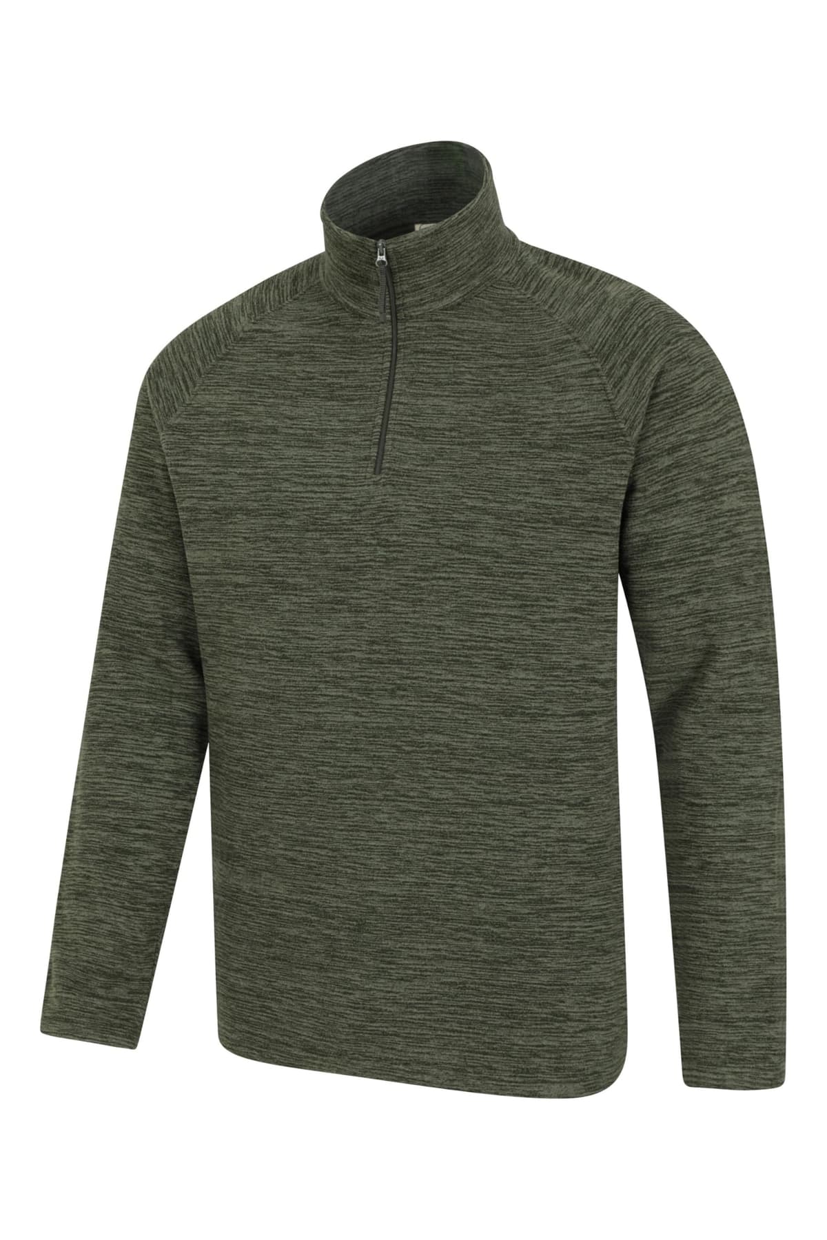 Mountain Warehouse Snowdon Mens Micro Fleece Top - Breathable Antipill, Half Zip Collar Sweater, Quick Drying Smooth Pullover - For Spring Summer & Outdoors — view 5