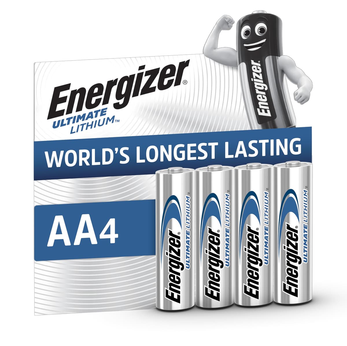 Energizer Ultimate Lithium AAA Pilas (Paquete de 4) - Una de Las Pilas AAA de Mayor duración del Mundo - para Dispositivos de Alto Consumo - Embalaje 100% reciclable - 25 años de Vida útil — view 7
