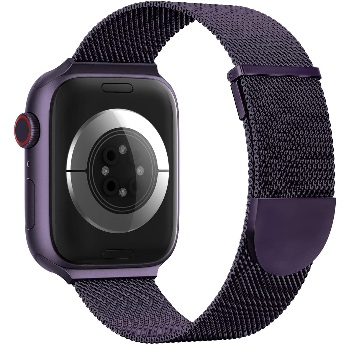 Higgs Strap Compatible with Apple Watch Straps 42mm 46mm 45mm 44mm 41mm 40mm 38mm 49mm for Women Men, Dual Magnetic Adjustable Metal Band for iWatch Series 11 10 9 8 7 6 5 4 SE Ultra 3 2 1 — view 20