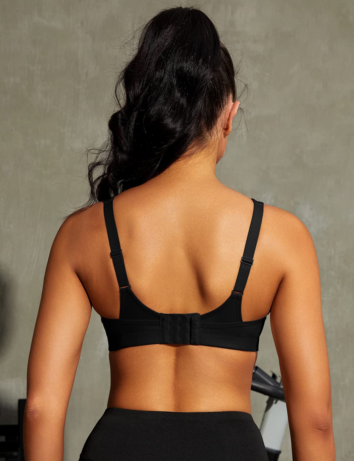 WingsLove Women's Sports Bra High Impact Bra Full Coverage Wirefree Workout Non Padded Ultimate Running Bra Sports Bra Women Plus Size — view 3