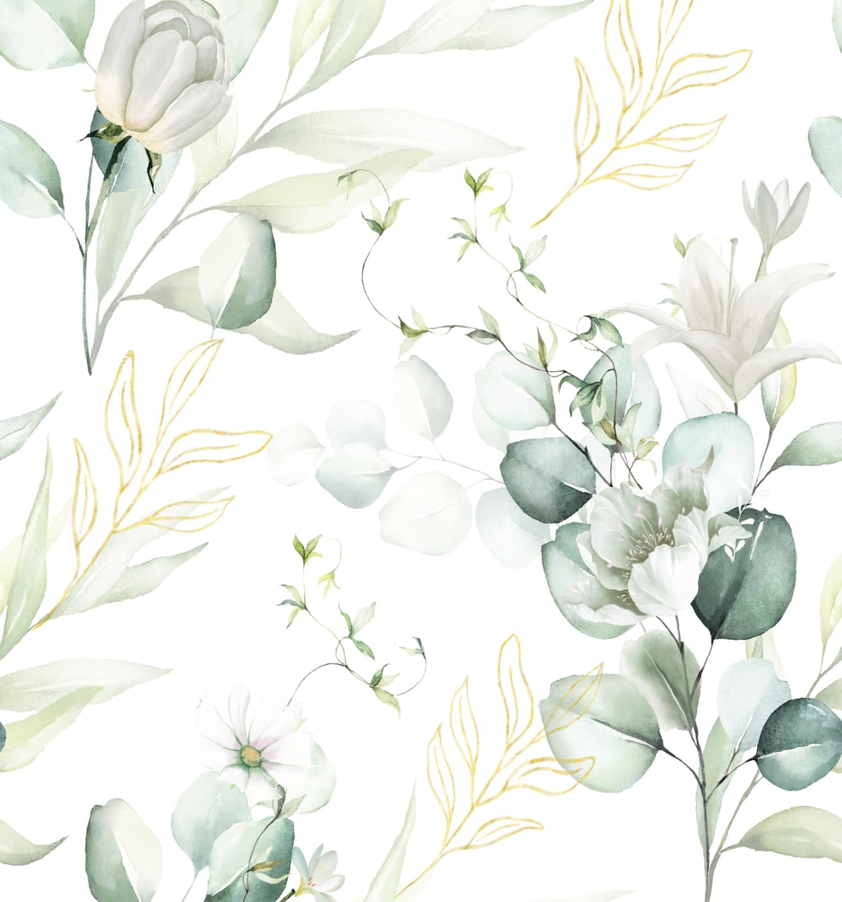 myforHD Papel Pintado Autoadhesivo Flores Papel de Pared Papel Adhesivo para Muebles Removible Impermeable Estilo Retro Vinilo PVC Pegatina Decorativos Pared Salon Papel Pared Dormitorio — view 11