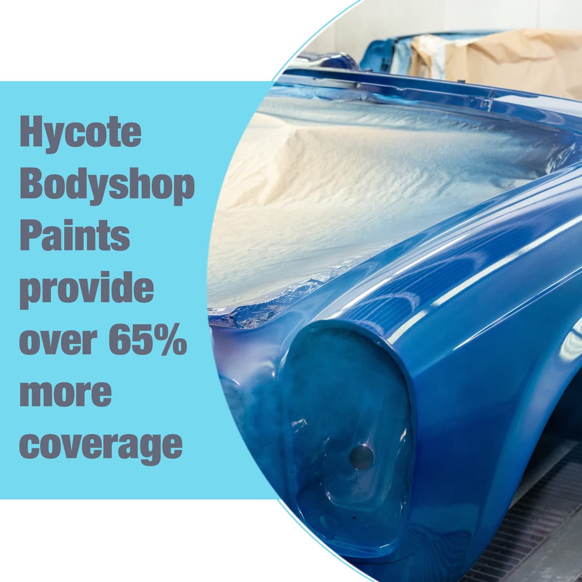 Hycote Bodyshop Pintura en Aerosol de Secado rápido para Coche, Negro Brillante, 400 ml — view 5