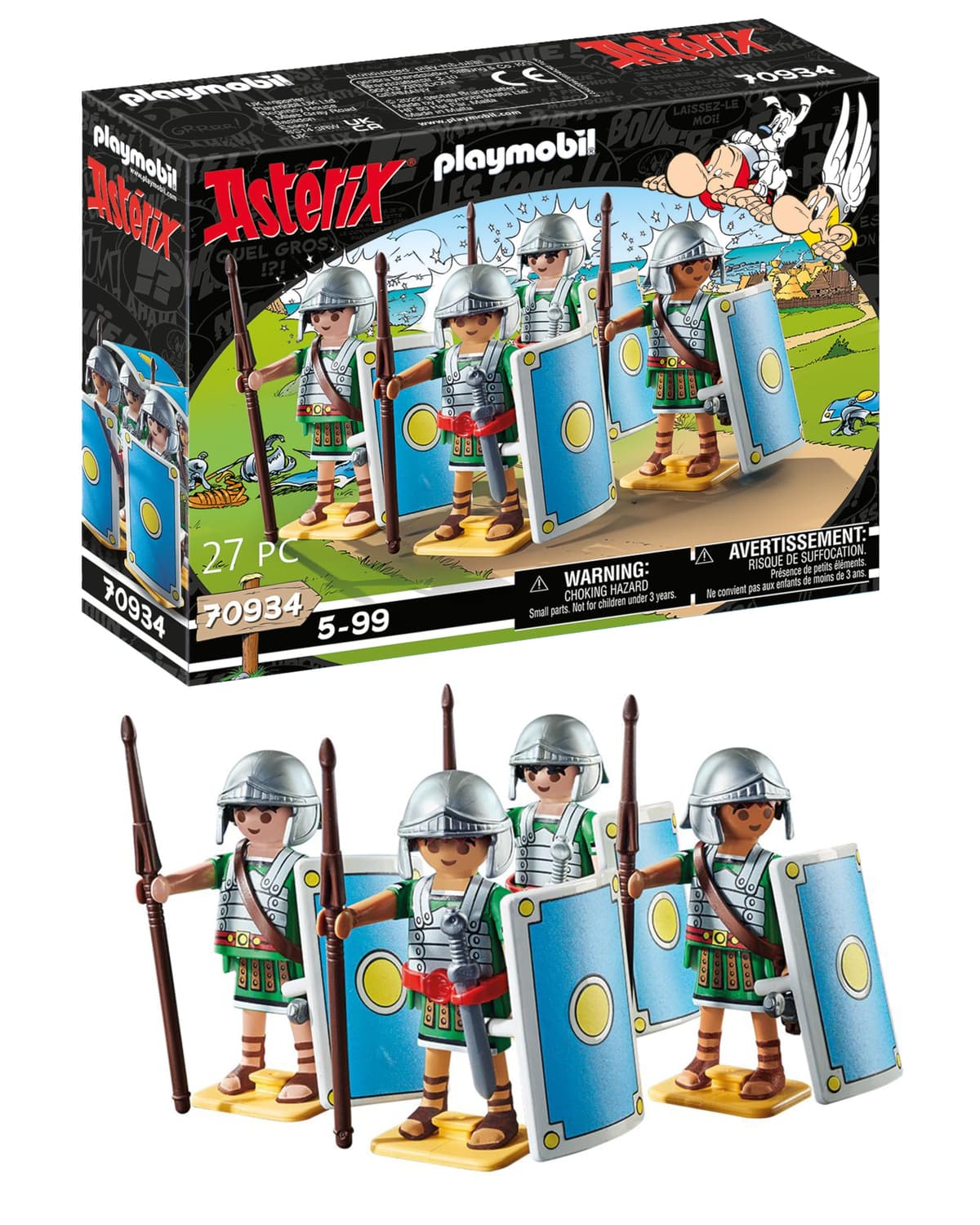 PLAYMOBIL 71160 Astérix La Caza del Jabalí, con Árbol Giratorio, Juguete para Niños a Partir de 5 Años, Multicolor — view 17