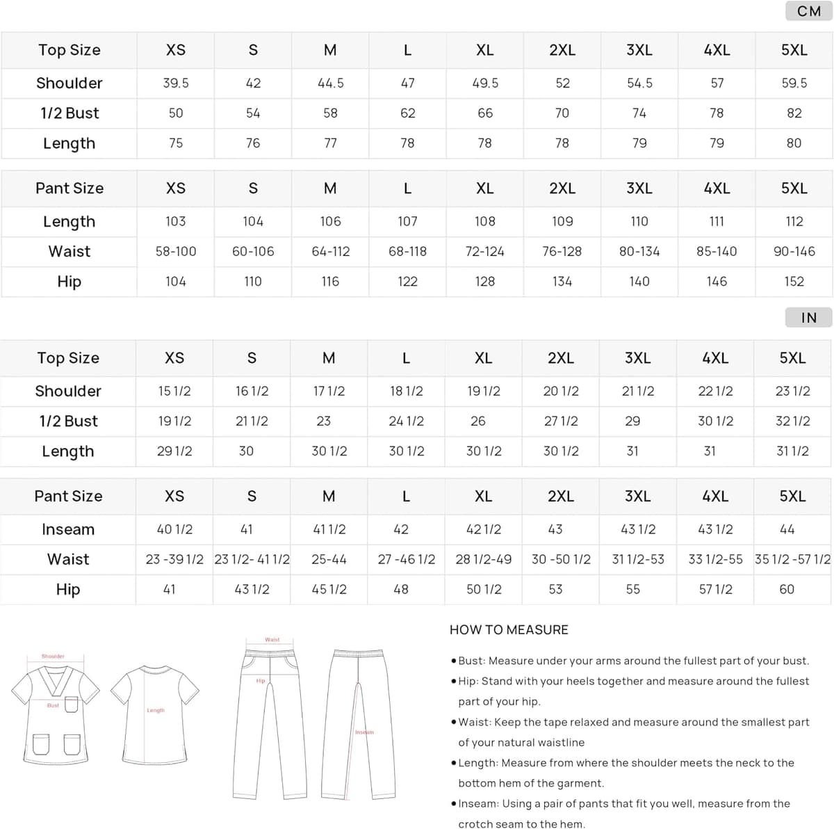 MISEMIYA - Unisex Sanitary Uniforms Medical Uniforms Sanitary Sets BZ-817-8312 — view 2