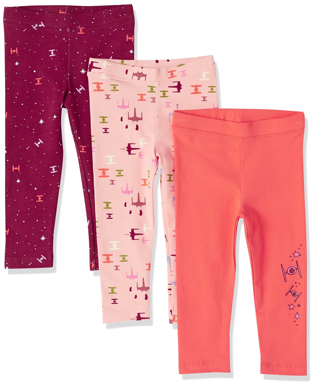 Amazon Essentials Disney | Marvel | Star Wars | Frozen | Princess Girls and Toddlers' Leggings, Multipacks — view 19