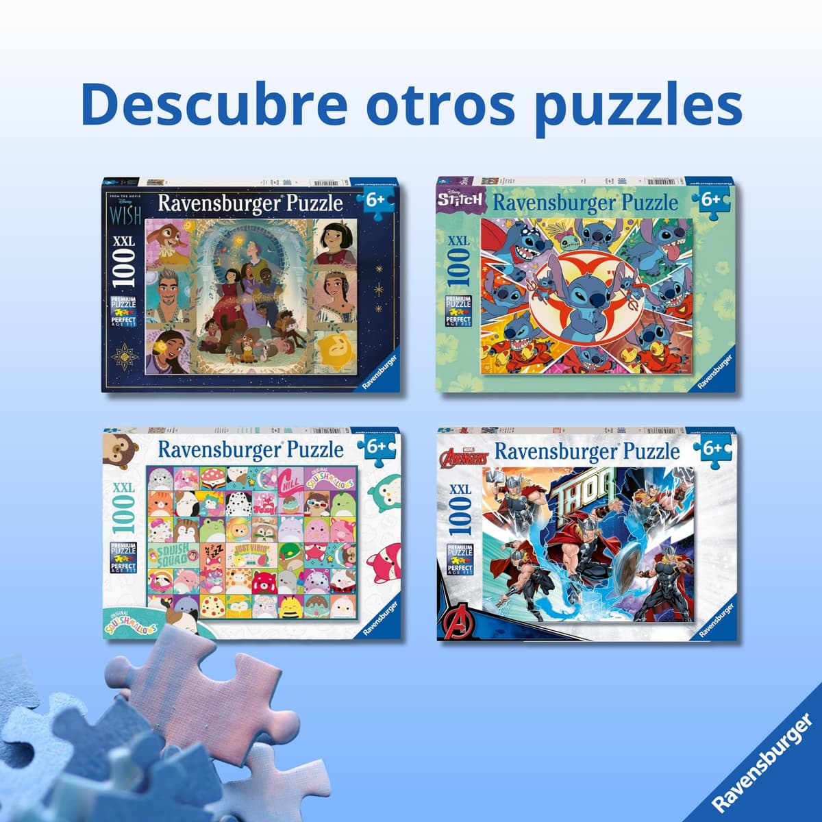 Ravensburger - Puzzles XXL Minecraft | Puzzle 6 Años O Más | Regalo Niño 6 Años O Más De 100 Piezas | Rompecabezas Niños De 36 X 49 Cm Puzzle — view 5