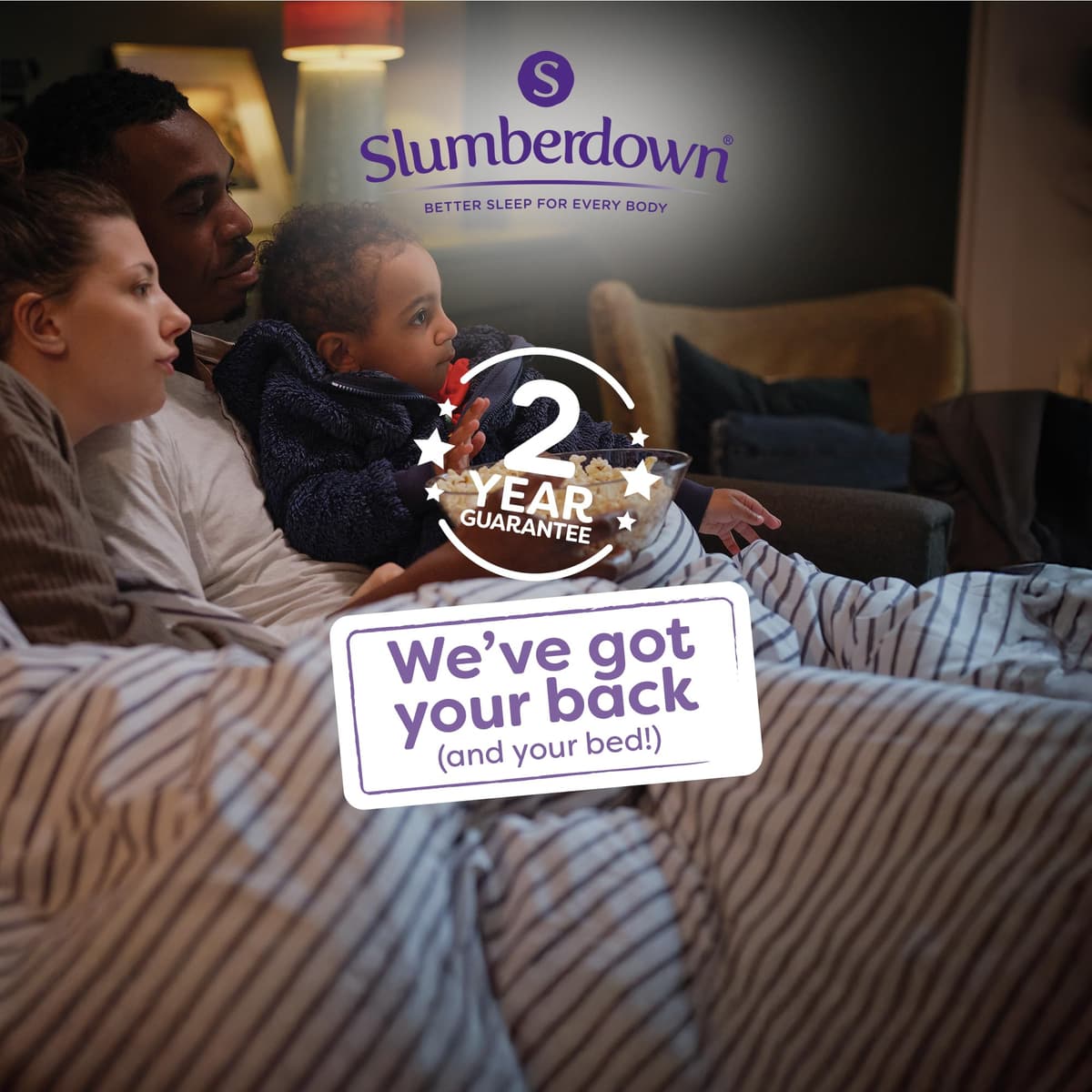 Slumberdown Super Support Pillows 2 Pack - Firm & Supportive Pillow for Side Sleepers, Reduces Neck & Shoulder Pain | Foam Block, UK-Made, Non-Allergenic & Washable (48 x 74cm) — view 5
