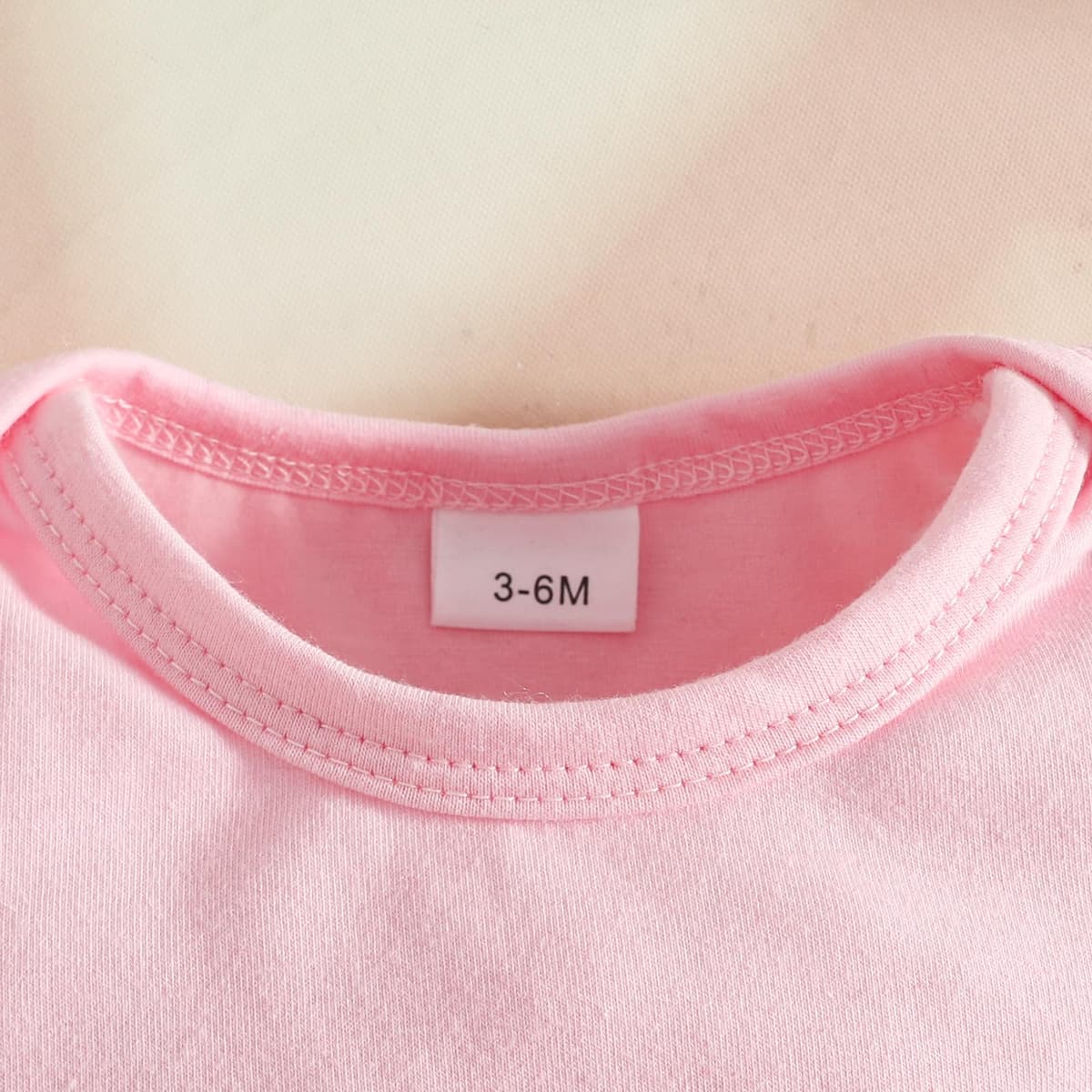 Conjuntos Falda Para Niña Recién Nacida Blusa de Manga Corta y Falda con Tirantes y Lazo Ropa de Verano Para Niña Bebé — view 4