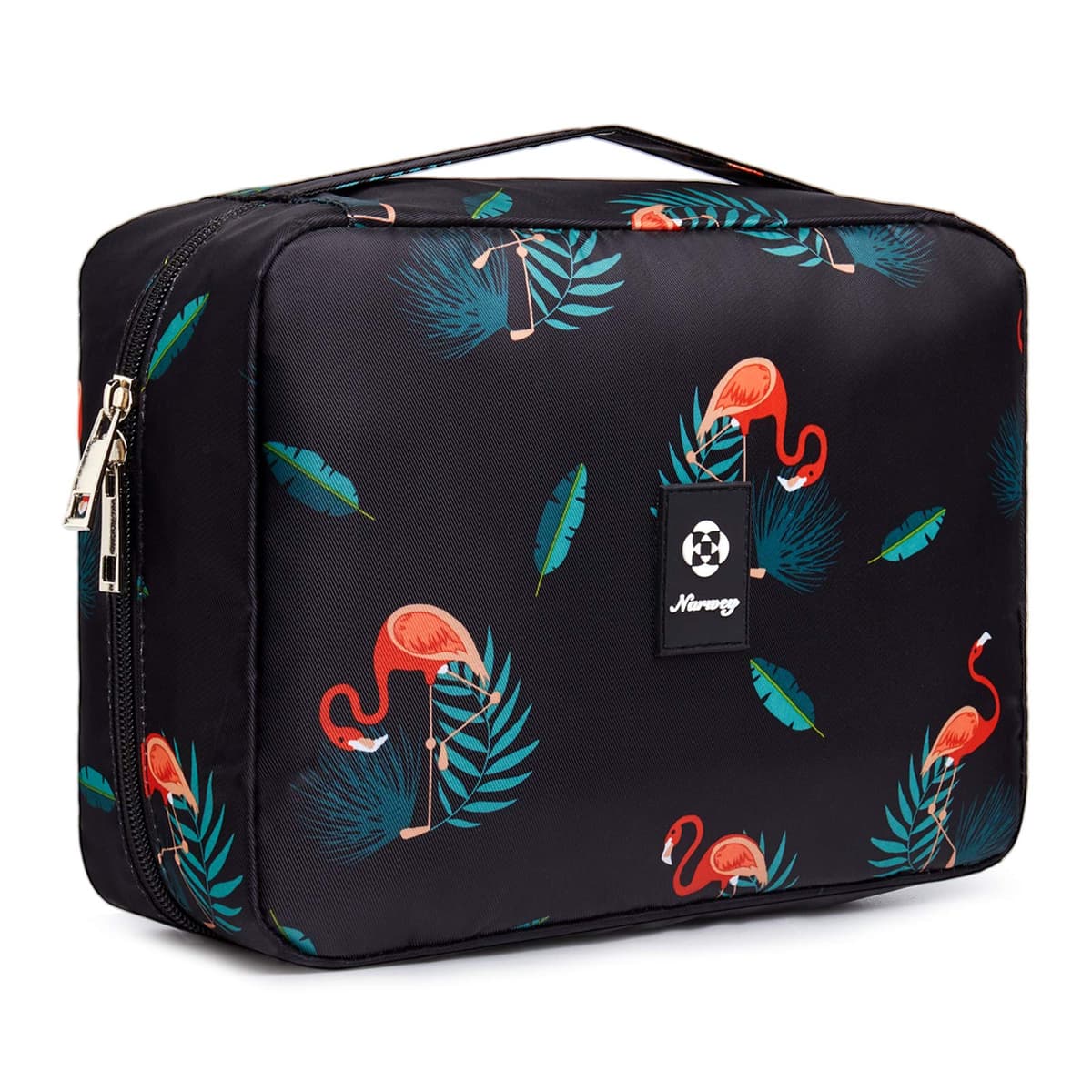 Narwey Travel Hanging Toiletry Wash Bag Toiletry Bags for Women Toiletries Bag Washbag Makeup Cosmetic Organizer for Travel Essentials Accessories — view 8